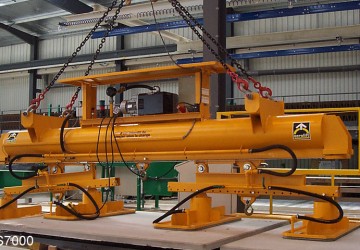 Vacuum lifter of Aerolift provided with a quick-change system