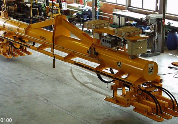 Vacuum lifter of Aerolift to handle piles of different lengths