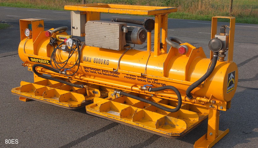 Ein Mietgerät von Aerolift die Sie verwenden können für das Heben von Beton oder andere Materialien mit einer ebenen Oberfläche