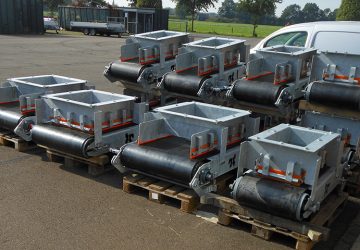 Doseerbanden geproduceerd door machinefabriek MHZ