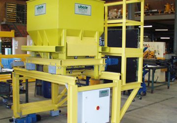 Kubeltransportwagen voor de betonindustrie, geproduceerd door machinefabriek MHZ