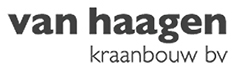 Logo van Van Haagen kraanbouw als referentie van MHZ
