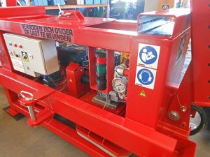 FAT vacuüm heftoestel voor stalen rijplaten