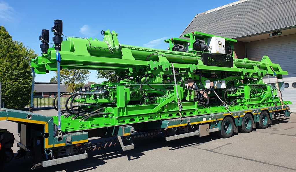 Vacuüm hefoplossing voor prefab heipalen