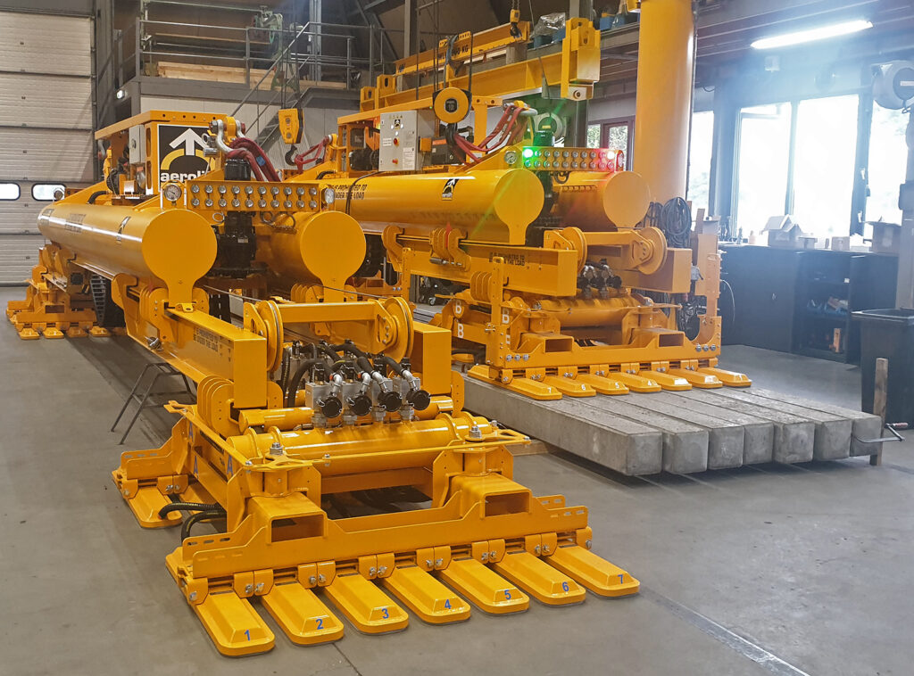 Hefmachine prefab betonnen heipalen